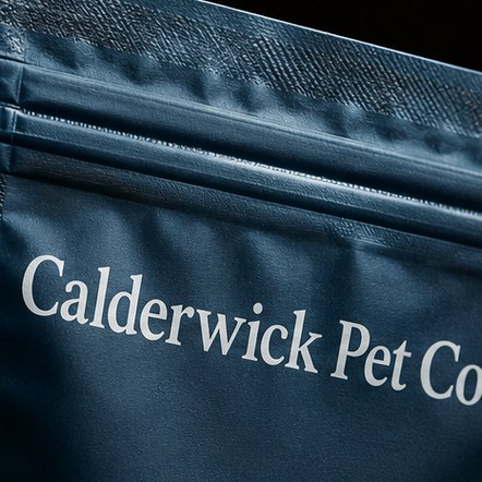 Custom printed dog treat bags in bulk